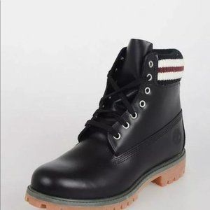 TIMBERLAND MARNI LEATHER COMBAT BOOTS